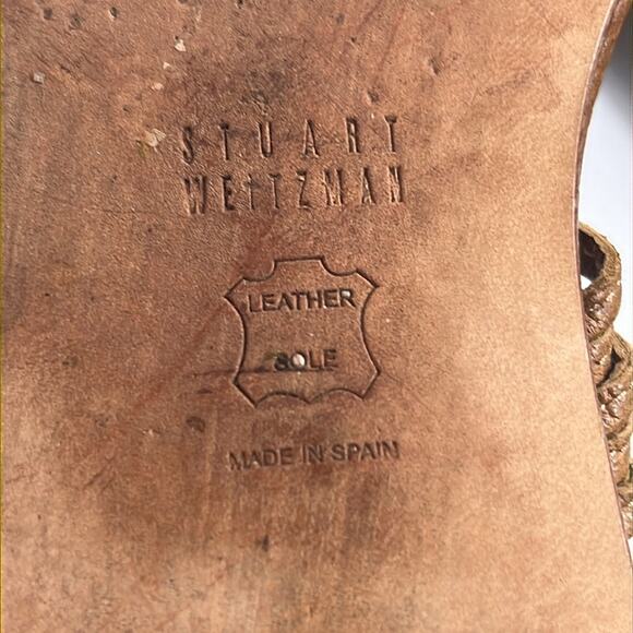 Stuart Weitzman Leather Thong‎ Sandal Size 9 - Picture 11 of 11